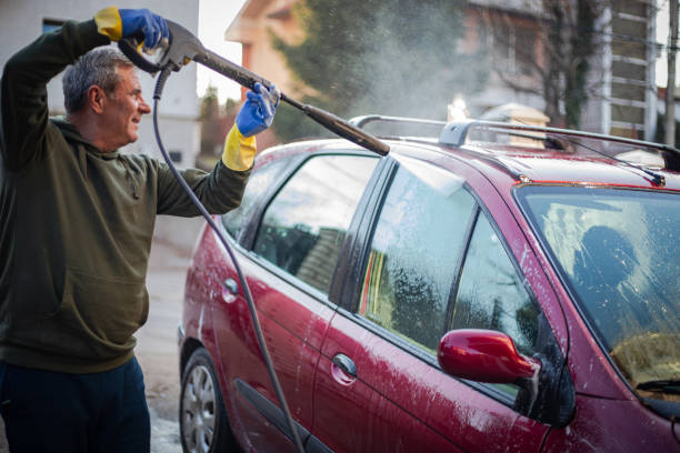 Garage Pressure Washing in Cinco Ranch, TX